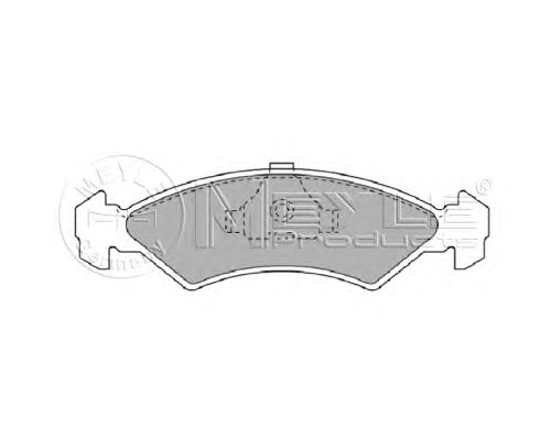 Тормозные колодки MEYLE 025 208 5717