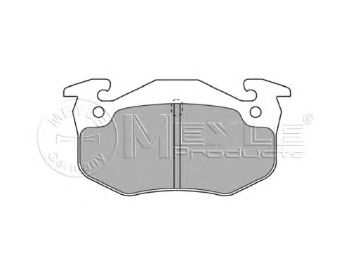 Тормозные колодки MEYLE 025 209 7311
