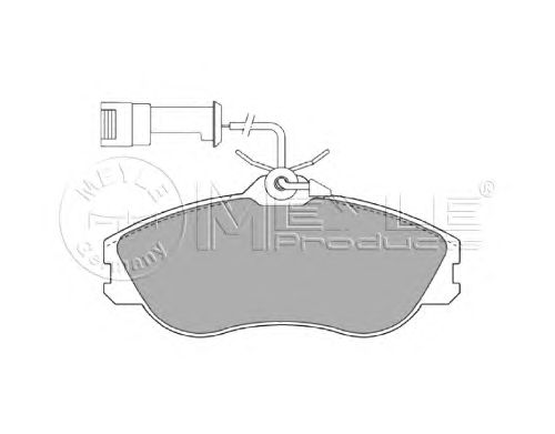 Тормозные колодки MEYLE 025 211 3819/W