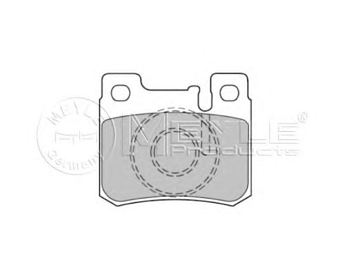 Тормозные колодки MEYLE 025 213 0115