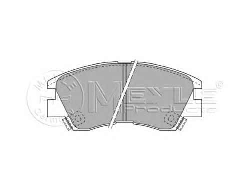 Тормозные колодки MEYLE 025 213 7316/W