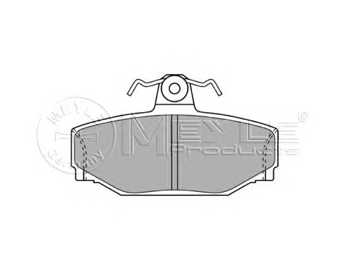 Тормозные колодки MEYLE 025 213 8513
