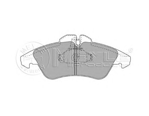 Тормозные колодки MEYLE 025 215 7620