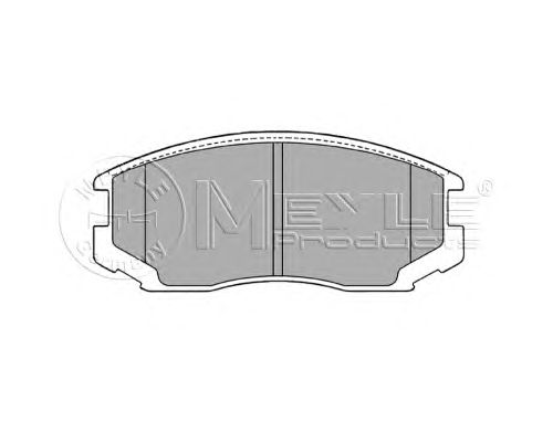 Тормозные колодки MEYLE 025 216 5015