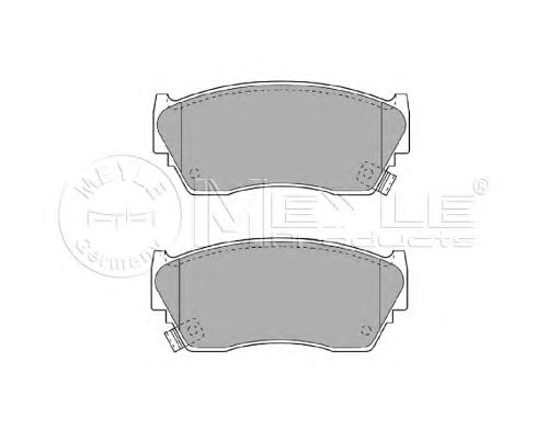 Тормозные колодки MEYLE 025 216 5716/W