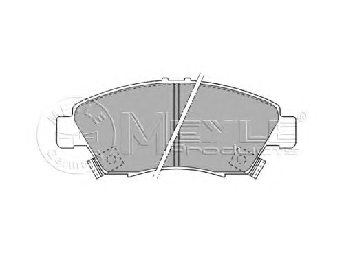 Тормозные колодки MEYLE 025 216 9416/W