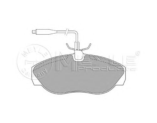 Тормозные колодки MEYLE 025 217 9719/W