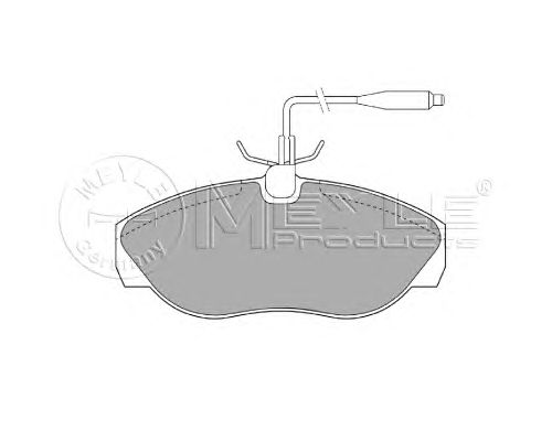 Тормозные колодки MEYLE 025 217 9919/W