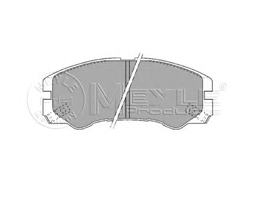 Гальмівні колодки MEYLE 025 218 4516/W