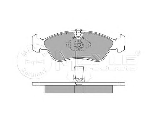 Тормозные колодки MEYLE 025 218 6217