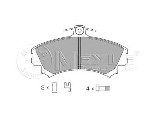 Тормозные колодки MEYLE 025 219 2015