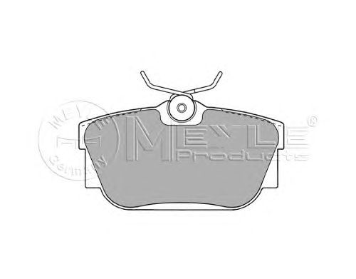 Тормозные колодки MEYLE 025 232 2416/N