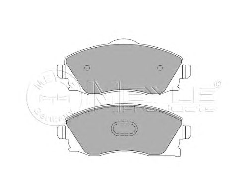 Тормозные колодки MEYLE 025 232 2517