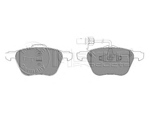 Тормозные колодки MEYLE 025 232 6920/W