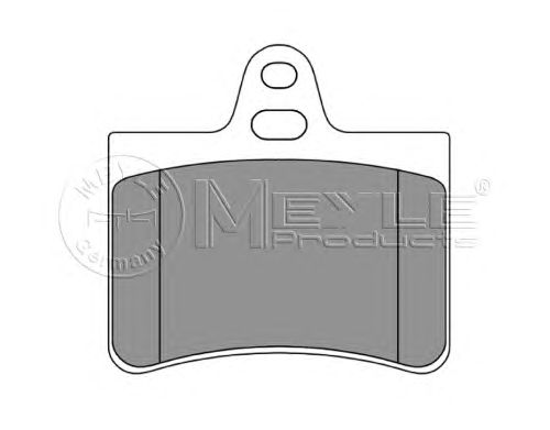 Тормозные колодки MEYLE 025 233 0515