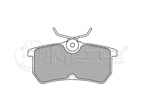Тормозные колодки MEYLE 025 233 5314
