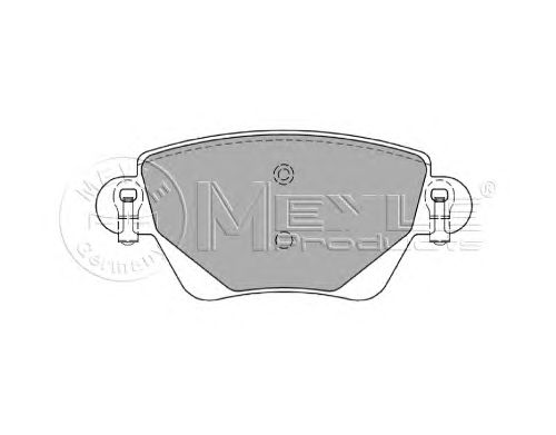 Тормозные колодки MEYLE 025 235 5717