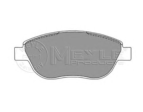 Тормозные колодки MEYLE 025 237 0819