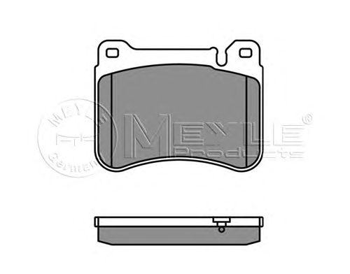 Тормозные колодки MEYLE 025 239 4516
