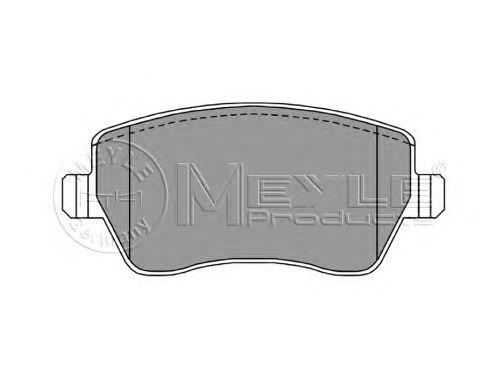 Тормозные колодки MEYLE 025 239 7317