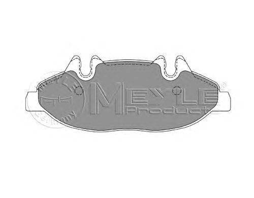Тормозные колодки MEYLE 025 240 0720