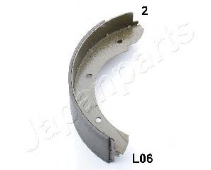 Гальмівні колодки ручника JAPANPARTS GF-L06AF