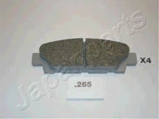 Тормозные колодки JAPANPARTS PP-265AF