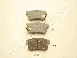 Тормозные колодки JAPANPARTS PP-405AF