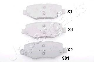 Тормозные колодки JAPANPARTS PP-901AF