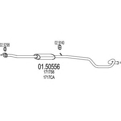 Резонатор MTS 01.50556