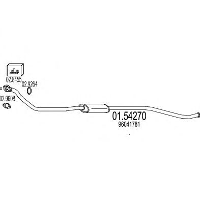 Резонатор MTS 01.54270