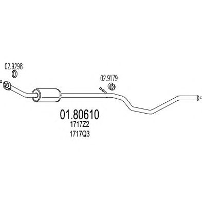 Резонатор MTS 01.80610
