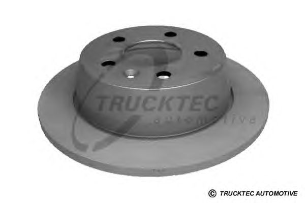 Тормозной диск TRUCKTEC AUTOMOTIVE 02.35.075