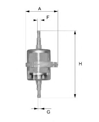 Топливный фильтр FILTRON PS822/1