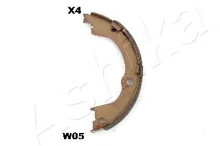 Тормозные колодки ручника ASHIKA 55-0W-W05