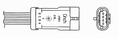 Лямбда-зонд NGK OZA660EE35