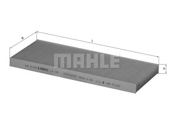 Фильтр салона MAHLE LA 45
