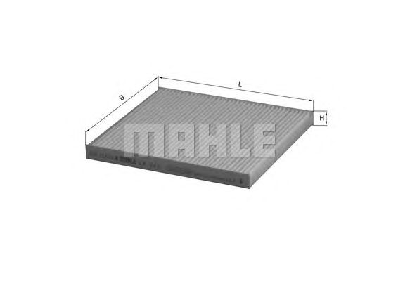 Фильтр салона MAHLE ORIGINAL LA 241