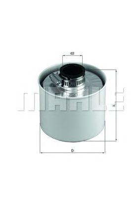 Воздушный фильтр MAHLE LX 1245