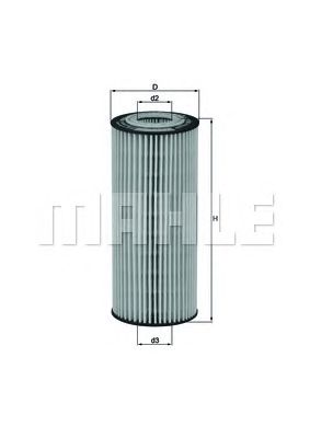 Фильтр АКПП MAHLE HX 77