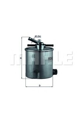 Топливный фильтр MAHLE KL 440/3