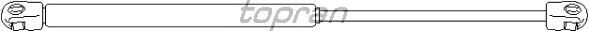 Газовый упор крышки багажника TOPRAN 113 534