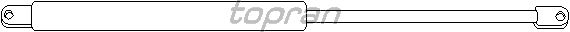 Газова пружина, капот TOPRAN 103 706