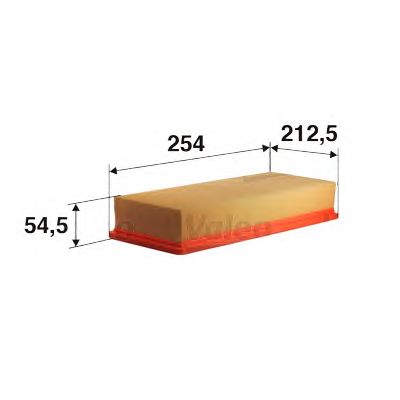 Воздушный фильтр VALEO 585018