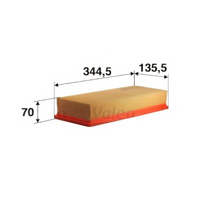 Воздушный фильтр VALEO 585028