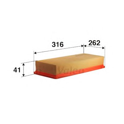 Воздушный фильтр VALEO 585038