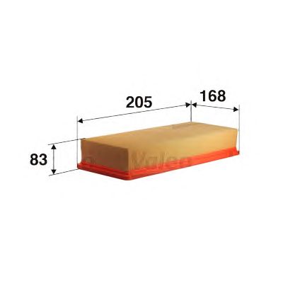 Воздушный фильтр VALEO 585047