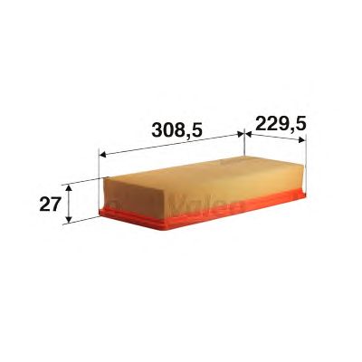 Повітряний фільтр VALEO 585088