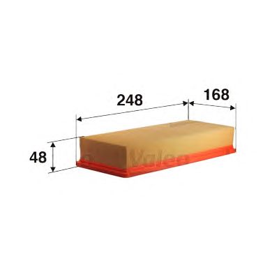 Воздушный фильтр VALEO 585090