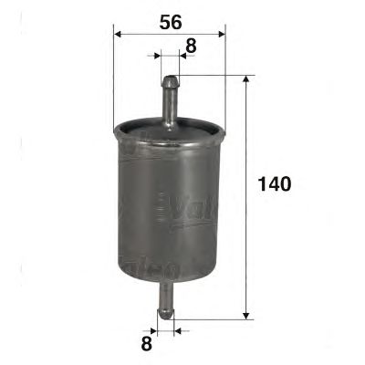 Топливный фильтр VALEO 587003